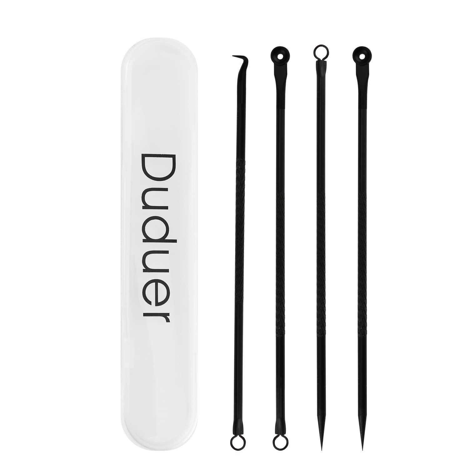 Duduer Blackhead Remover Pimple Popper Tool Kit for Acne Extraction on