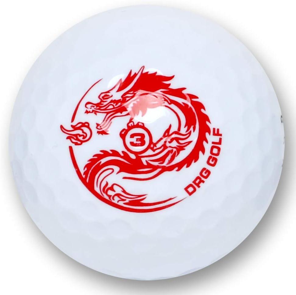 DRG Dragon Super Distance Golf Balls 2-Piece Golf Ball (12 Balls)