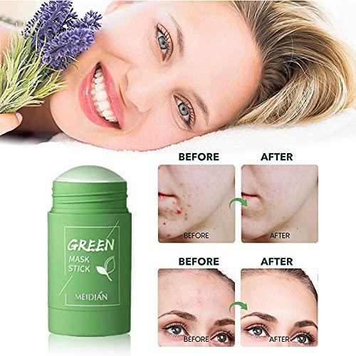 Green Tea Mask Clay Stick For Face | Poreless Deep Cleanse Acne Blackhead  Remover Works All Skins But Sensitive Purifying Cleansing Blackheads, 1.4