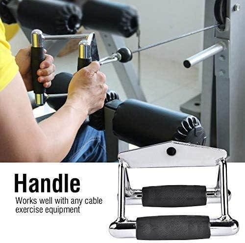 Clothink Cable Machine Handle Set- Rowing & Pull Down Exercise Handles ...