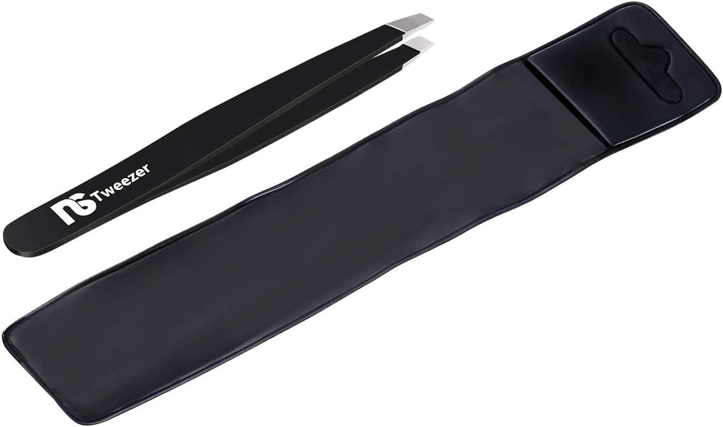 Slant Tweezers (4Pack) Professional SlantTip Tweezers in Separate