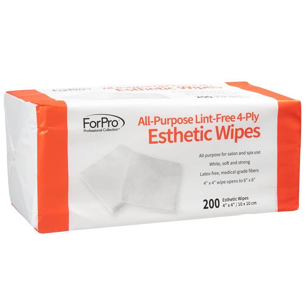 ForPro AllPurpose LintFree 4Ply Esthetic Wipes NonWoven for