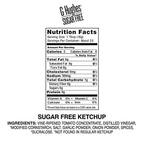 G Hughes Sugar Free Ketchup 3 Pack Shop Now for Delicious & Healthy Condiment