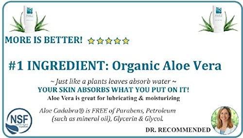 Aloe Cadabra Natural Personal Lube - Organic Unscented Sex Lubricant Gel  for Couples, 2.5 oz | Buy Now with Express International Delivery |  GoSupps.com