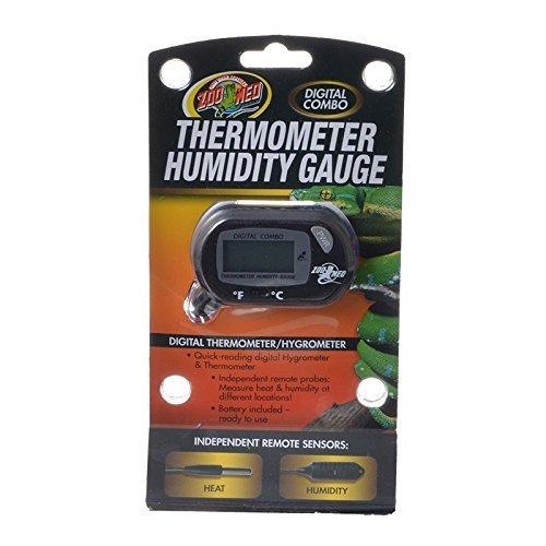 Zoo Med Labs Digital Thermometer Humidity Gauge