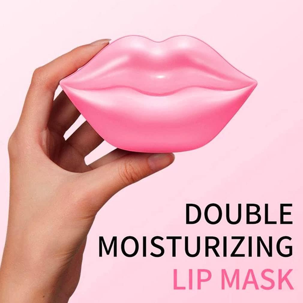 20Pcs Moisturizing Lip Mask, Lip Sleep Mask Reduces Lip Lines and