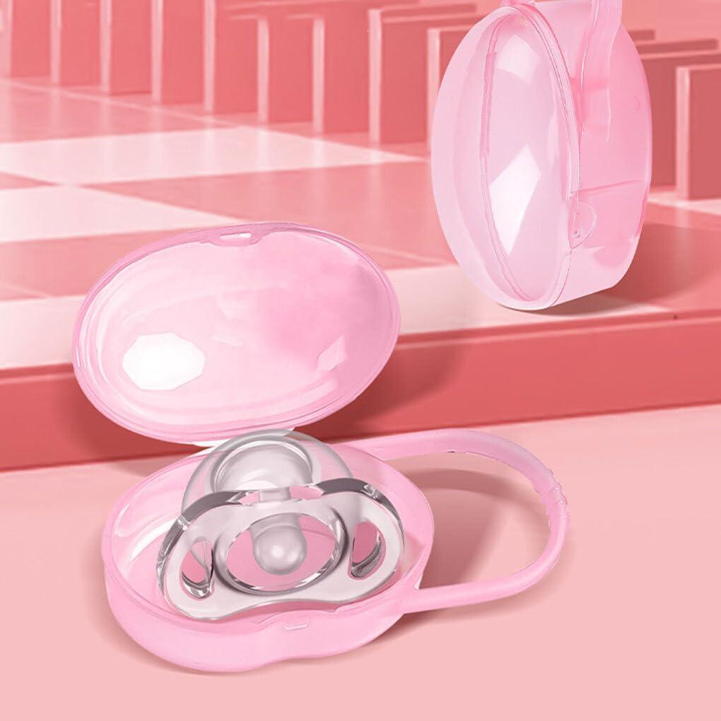 Buy Auklopvzz Trip-Friendly Nipple Case - Durable & Transparent ...