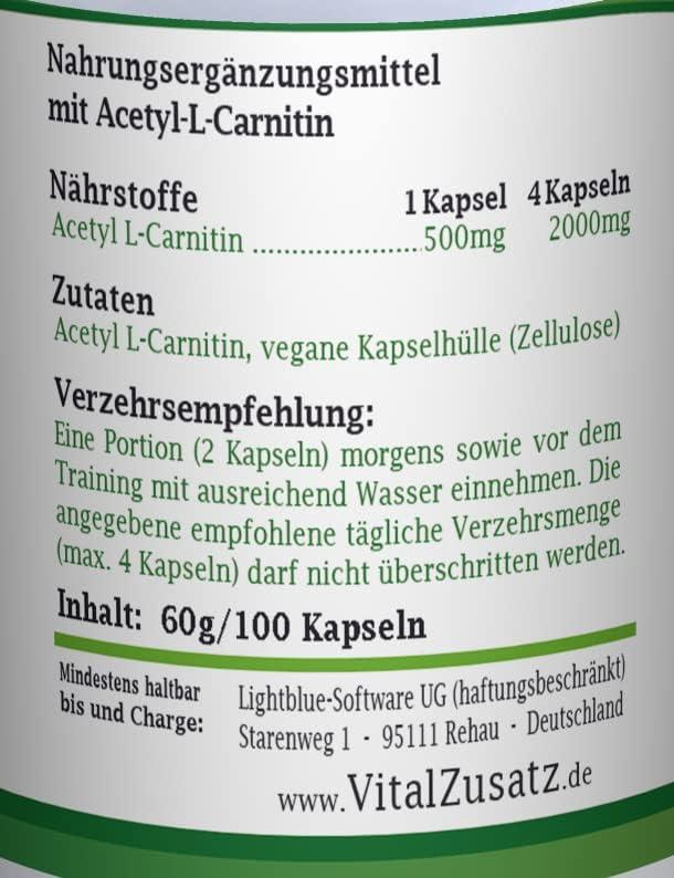 Buy Acetyl-L-Carnitine 500mg - 100 Vegan Capsules | Pure ALCAR by Dr. Bawareg - Made in Germany - No Additives | Best International Shipping | Buy Now with Express International Delivery | GoSupps.com Buy Acetyl-L-Carnitine 500mg - 100 Vegan Capsules | Pure ALCAR by Dr. Bawareg - Made in Germany - No Additives | Best International Shipping | Buy Now with Express International Delivery | GoSupps.com