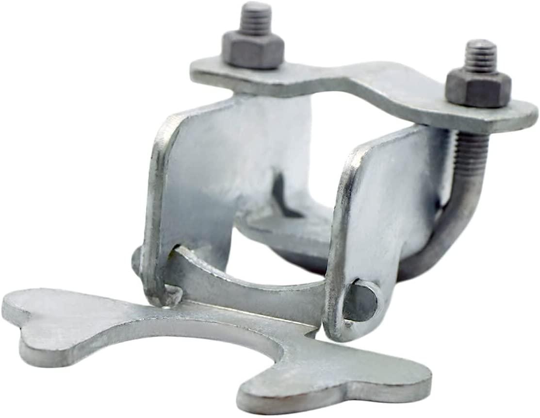 13/8 x13/8 Kennel Gate Latch for Dog Kennel, Chain Link Fence Latch