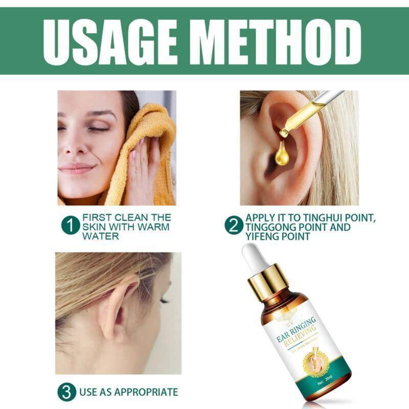 Tinniclear Ear Drops Ear Ringing Treatment Oil Ear Ringing Tinnitus