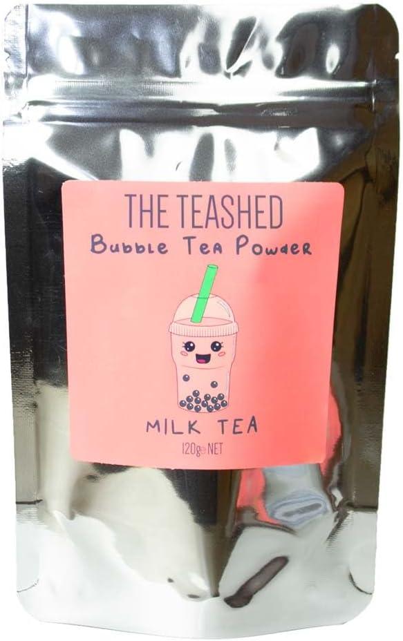 Traditional Milk Tea Bubble Tea Kit with 3 Servings Tapioca + Milk