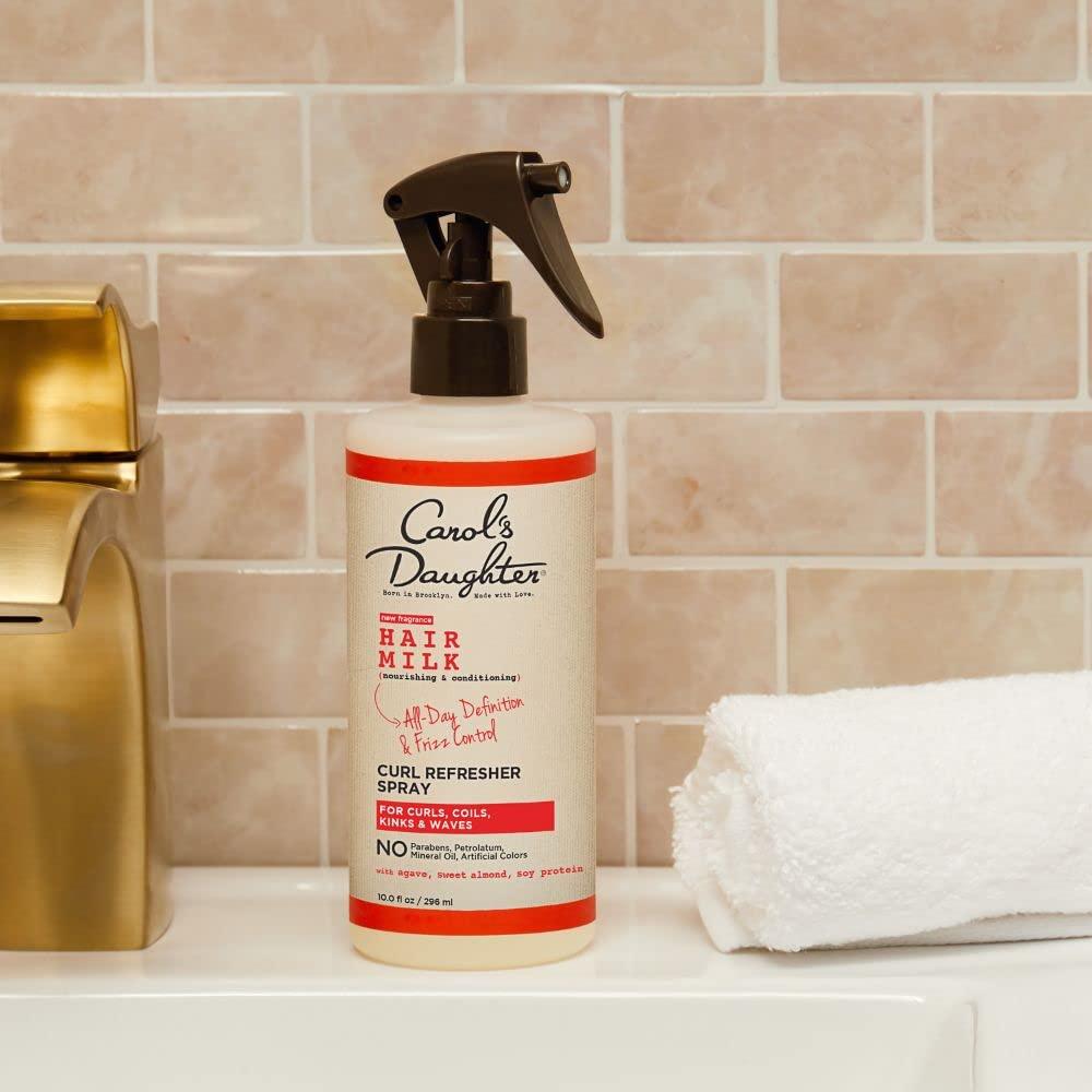 Carols Daughter Hair Milk Refresher Spray and 4 in 1 Combing Creme Hair