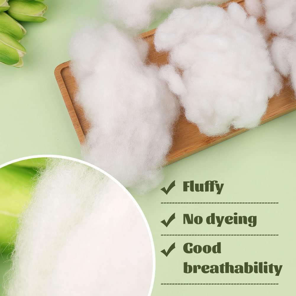 BUTUZE Stuffing for Stuffed Animals, 300g Fiberfill Stuffing, Cotton
