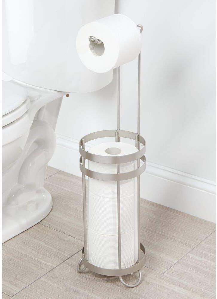 Premium Quality Bathroom Organizer 3spare Rolls Metal Wire Toilet