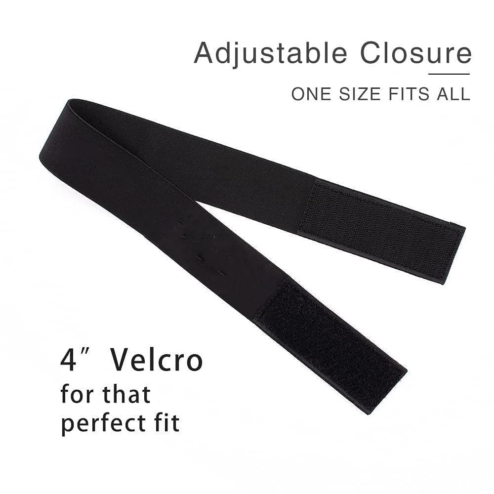 Black Elastic Band For Wigs To Melt Lace Adjustable Wig Velcro