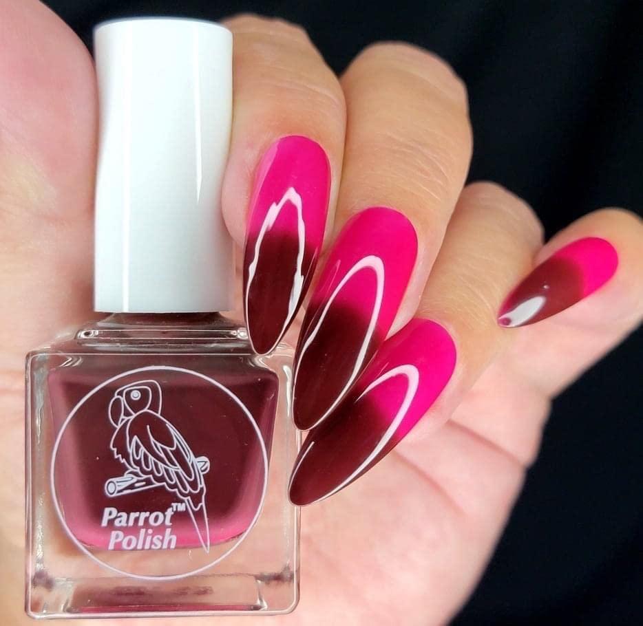 Parrot Polish Beauty From the Earth Thermal Nail Polish - Reddish Brown ...