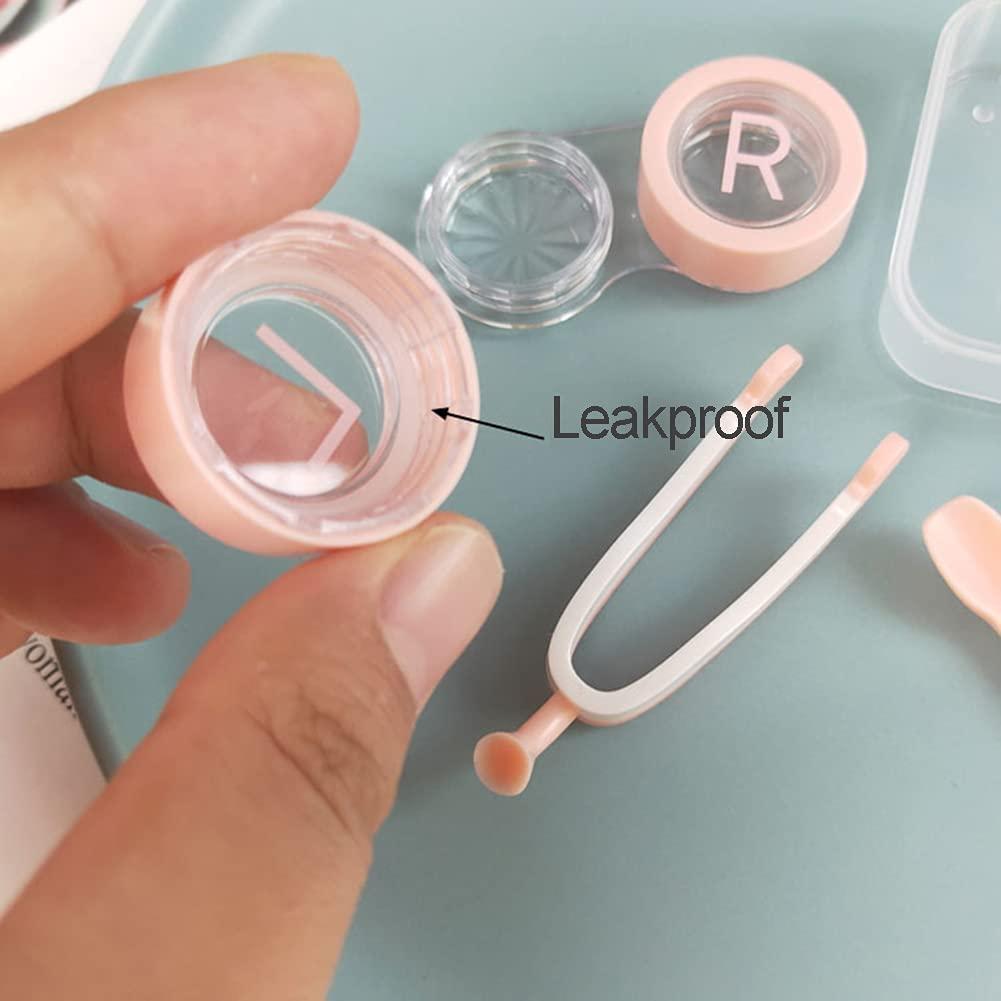AITIME Soft Contact Lens Case Applicators, Portable Contact Lenses