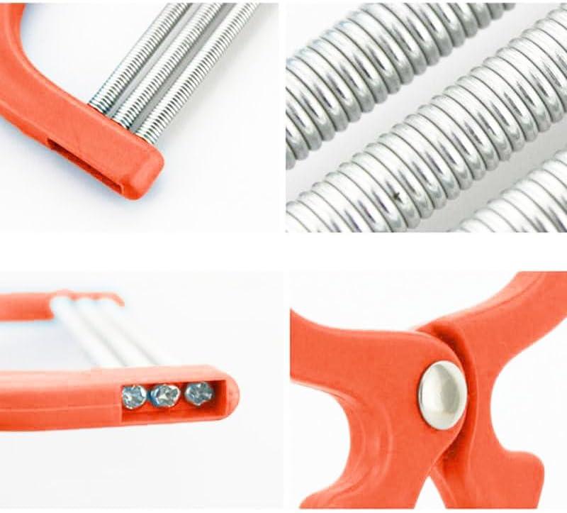 Manual Handheld Facial Hair Epilator Scissor Design 3 Spring Rollers