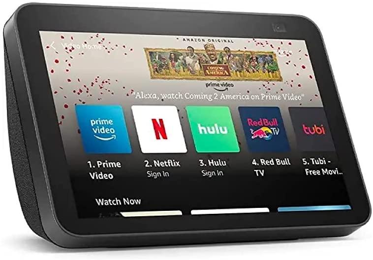 Echo Show 8 (2nd Gen 2021) | HD Smart Display with Alexa & 13 MP