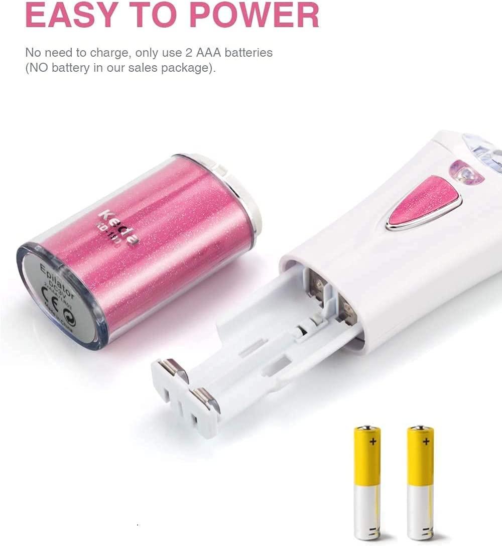 Lanmeri Smooth Glide Epilator for Women Face Body and Facial Hair