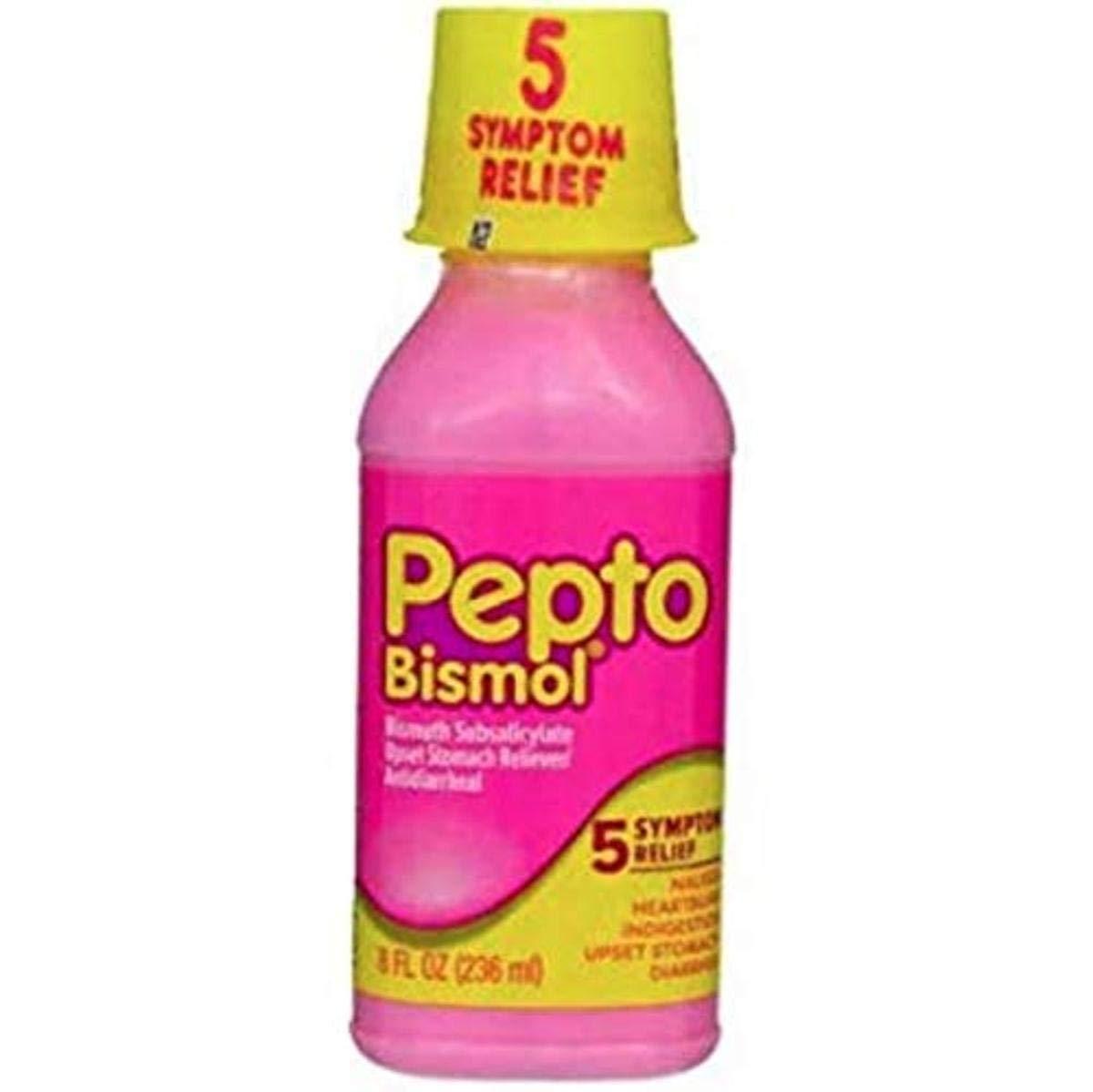 PeptoBismol Regular Strength 8 oz Liquid Fast Relief for Upset Stomach
