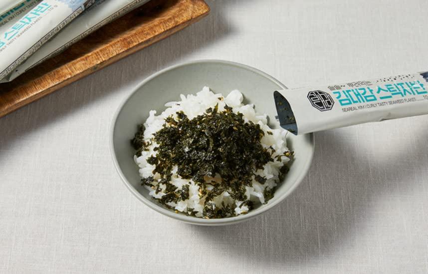 Roasted Seaweed Flakes Easy Stick Type Laver Nori Gim Snack Onigiri 0
