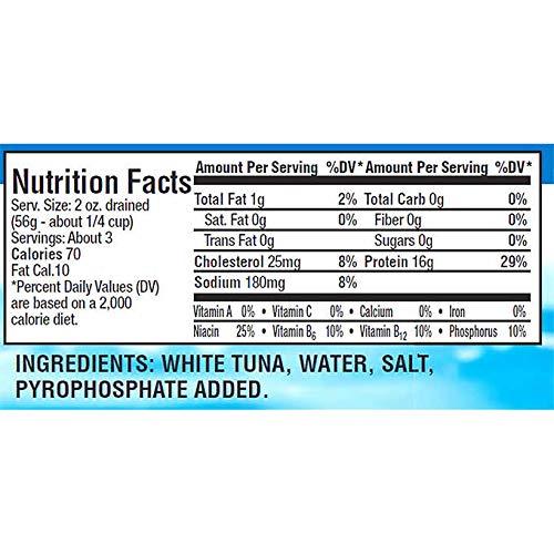 Kirkland Signature Solid White Albacore Tuna Cans 8 Pack (7 oz