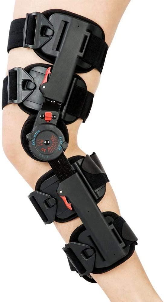 Hinged Knee Brace Rom, Knee Support for Torn Acl, Meniscus Tear