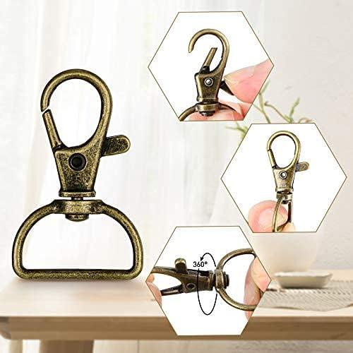 Lobster Claw Clasps 5x Swivel Gold Silver Keychain Snap Hook Jewelry  Decoration
