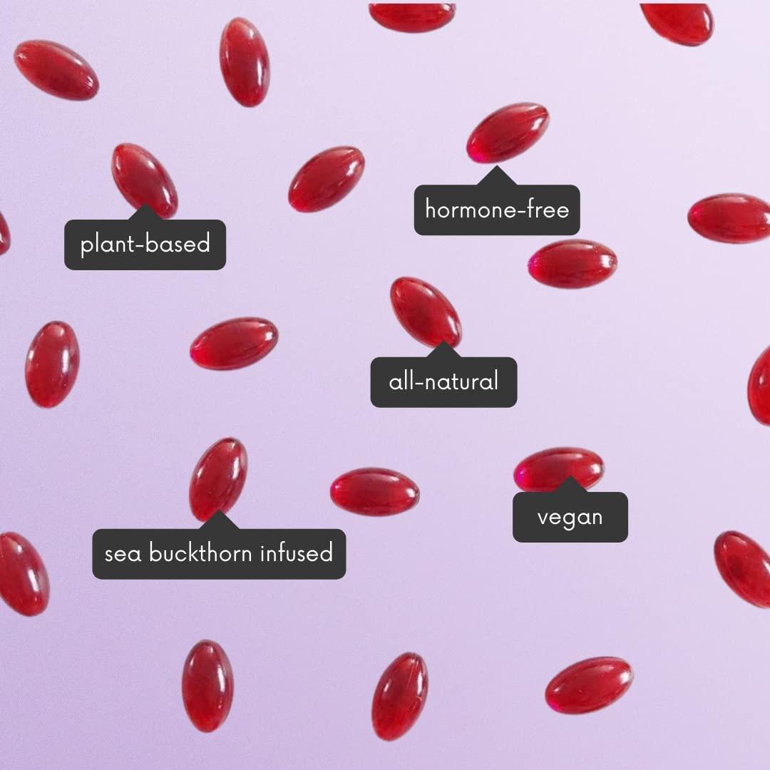 Restore Femininity Natural Omega7 Feminine Moisture Supplement, 60 ct