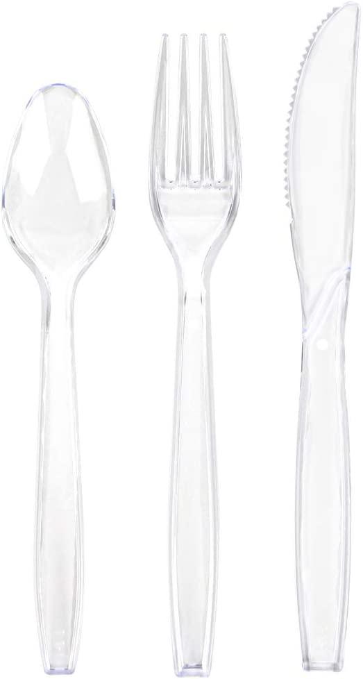 Party Bargains Sapphire Design Disposable Cutlery Set 360 Pieces (180