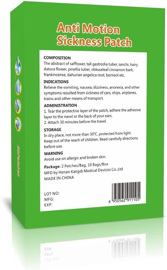 ifory Motion Sickness Patch 20 Count
