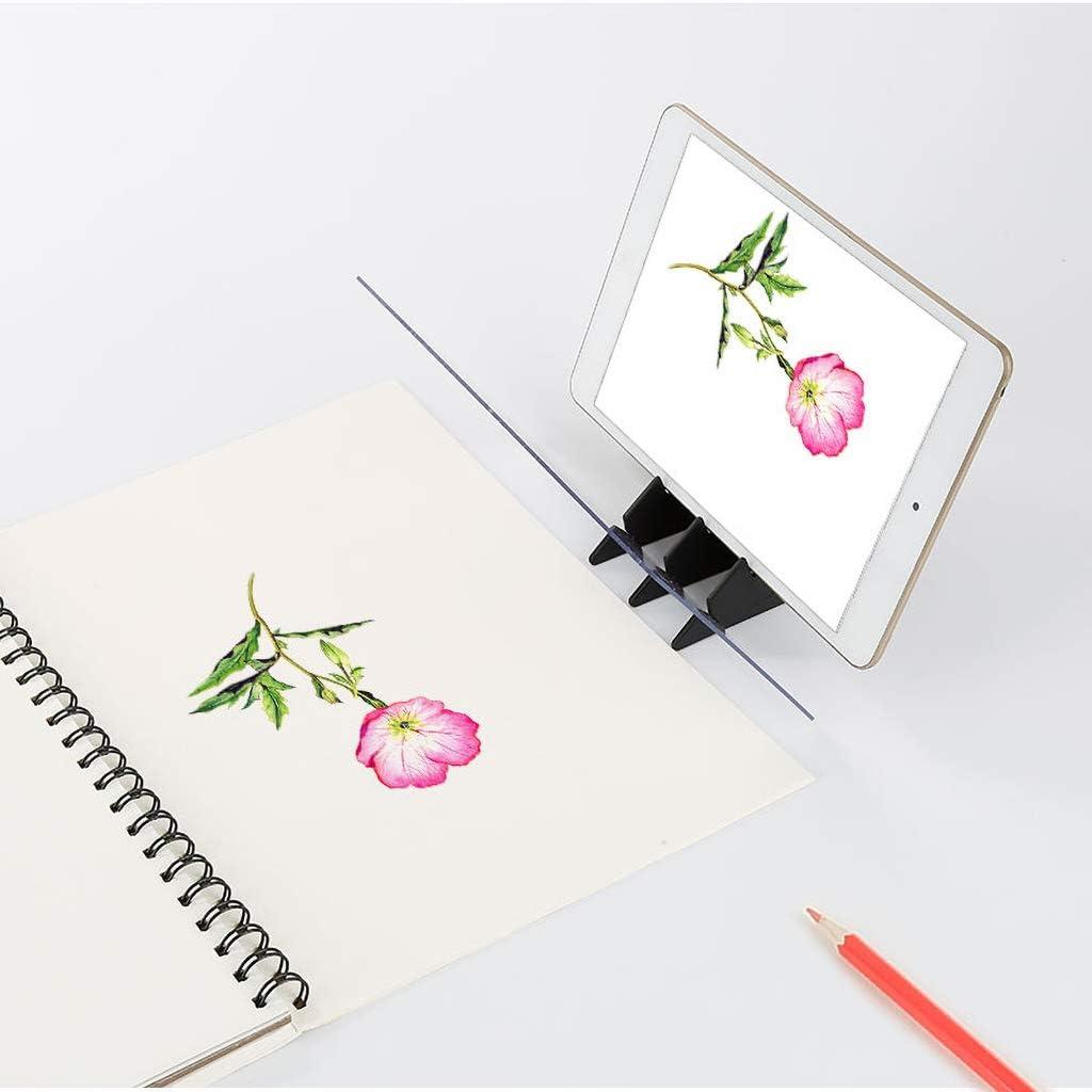 ZERIRA Portable Optical Drawing Board Sketching Tool Acrylic Drawing  Sketching Tool Zero-Based Wizard for Beginners and Kids