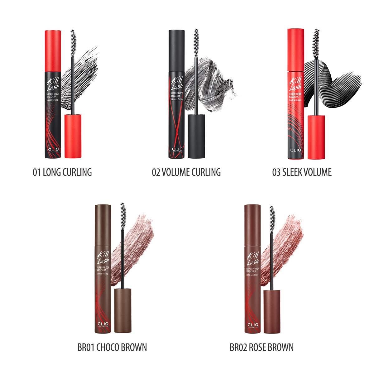 CLIO Kill Lash Superproof Mascara UltraVolumizing SmudgeProof Clump