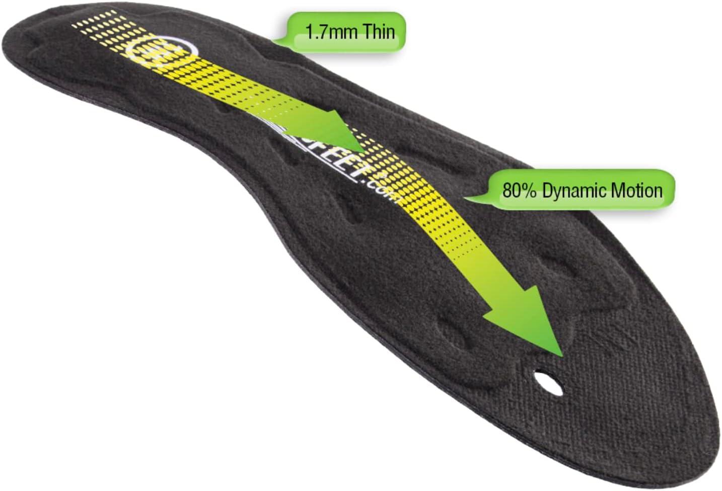 Dynamic Active Arch Support AIRfeet Classic Shoe Insoles for All Day Comfort Relieving