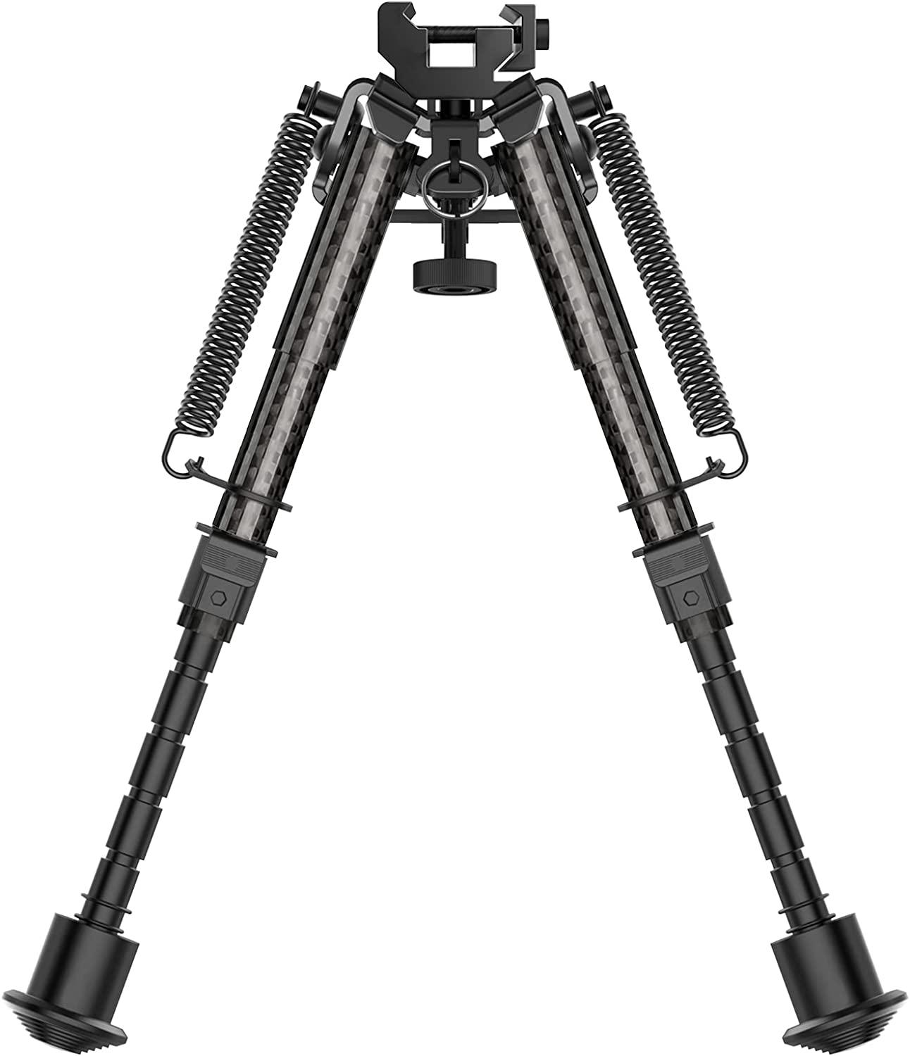 CVLIFE Rifle Bipod, Carbon Fiber Bipod for Rifle with Picatinny Adapter