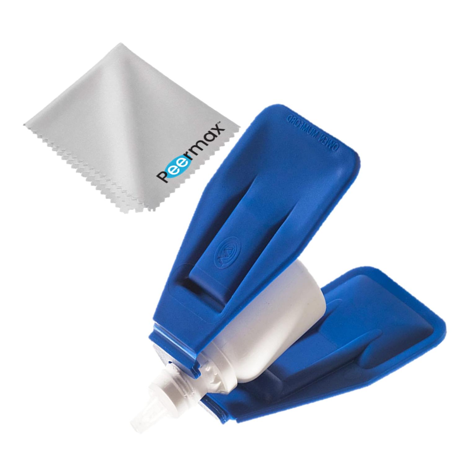 Peermax AutoSqueeze Eye Drop Bottle Squeezer with Free Microfiber Cloth