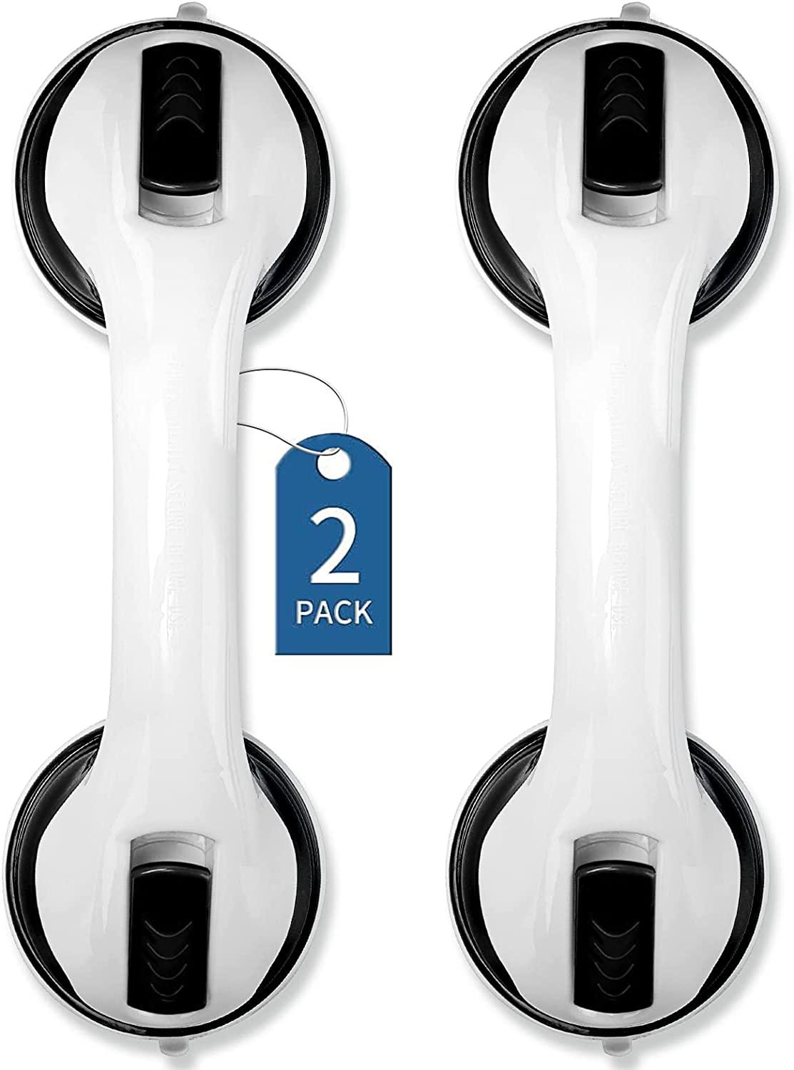 2 Pack) Shower Handle 12 inch Grab Bars for Bathtubs and Showers