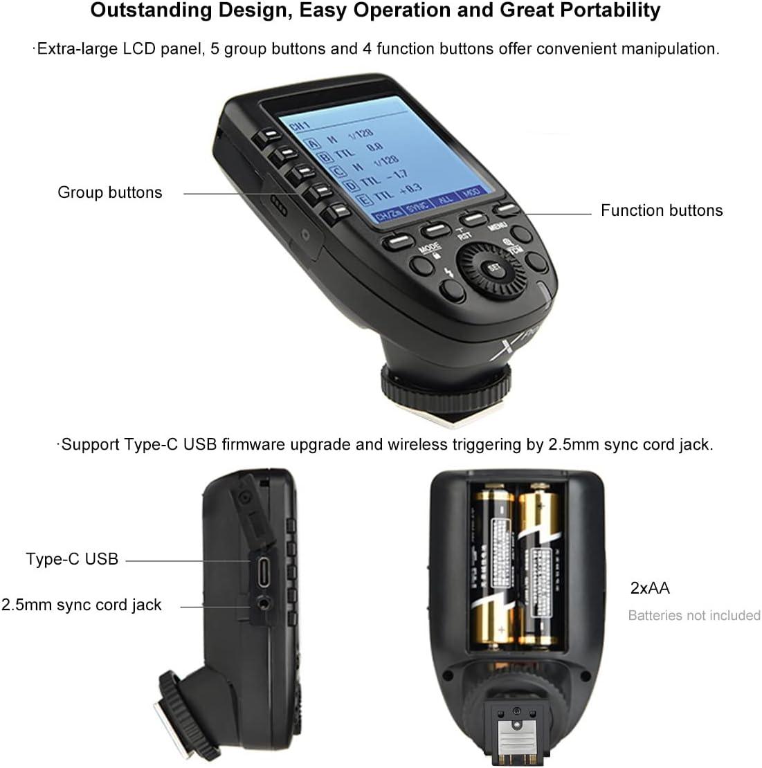 Godox Trigger Canon -S Wireless Flash Trigger For Sony HSS/TTL