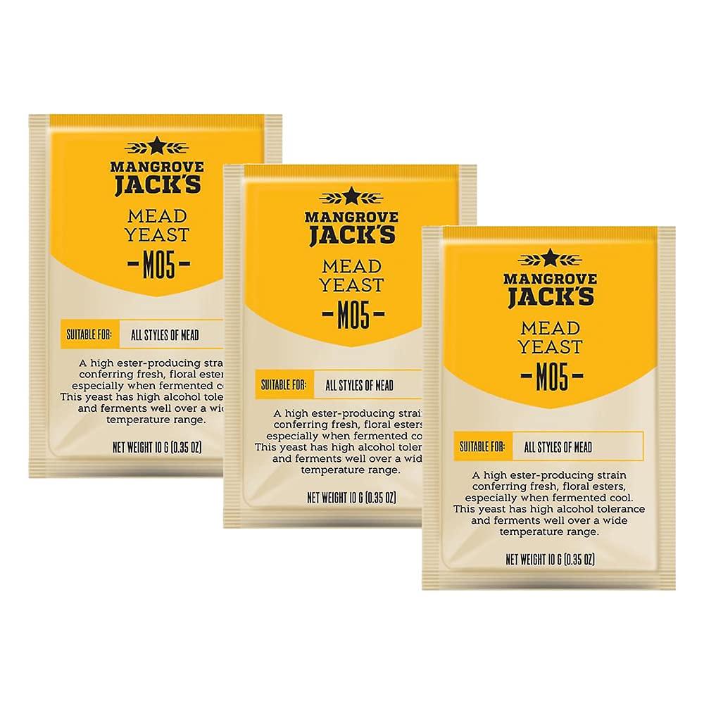 3X Mangrove Jacks Craft Series Mead Yeast M05 (10g)