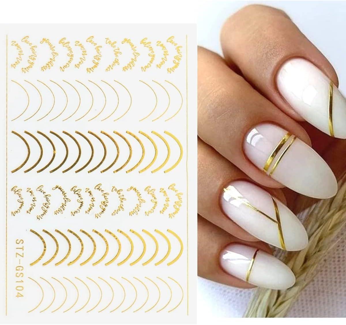 Striping tape & loose glitter nail art | Whitney S.'s (dressedupnails)  Photo | Beautylish