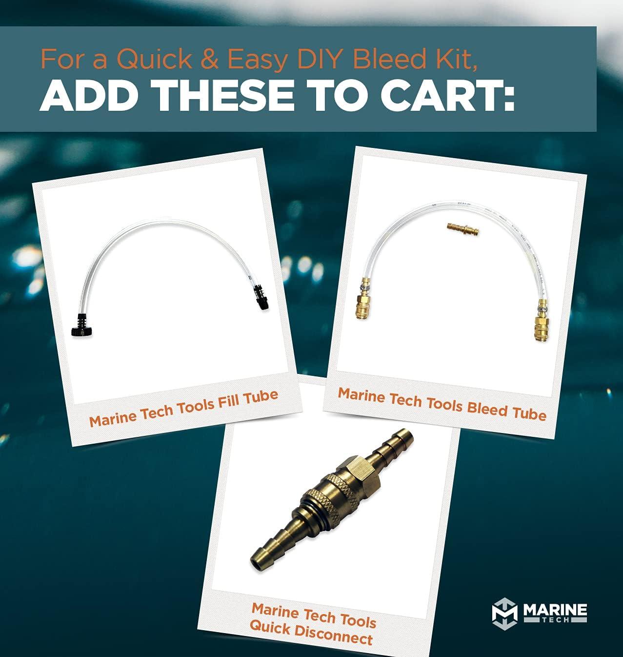 Marine Tech Tools Seastar Hydraulic Steering Kit Bleed Tube Fits Seastar Hydraulic Cylinders