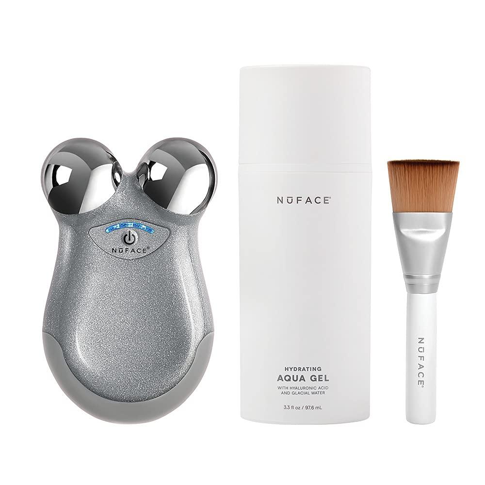 NuFACE MINI Starter Kit Holiday Collection + Hydrating Aqua Gel