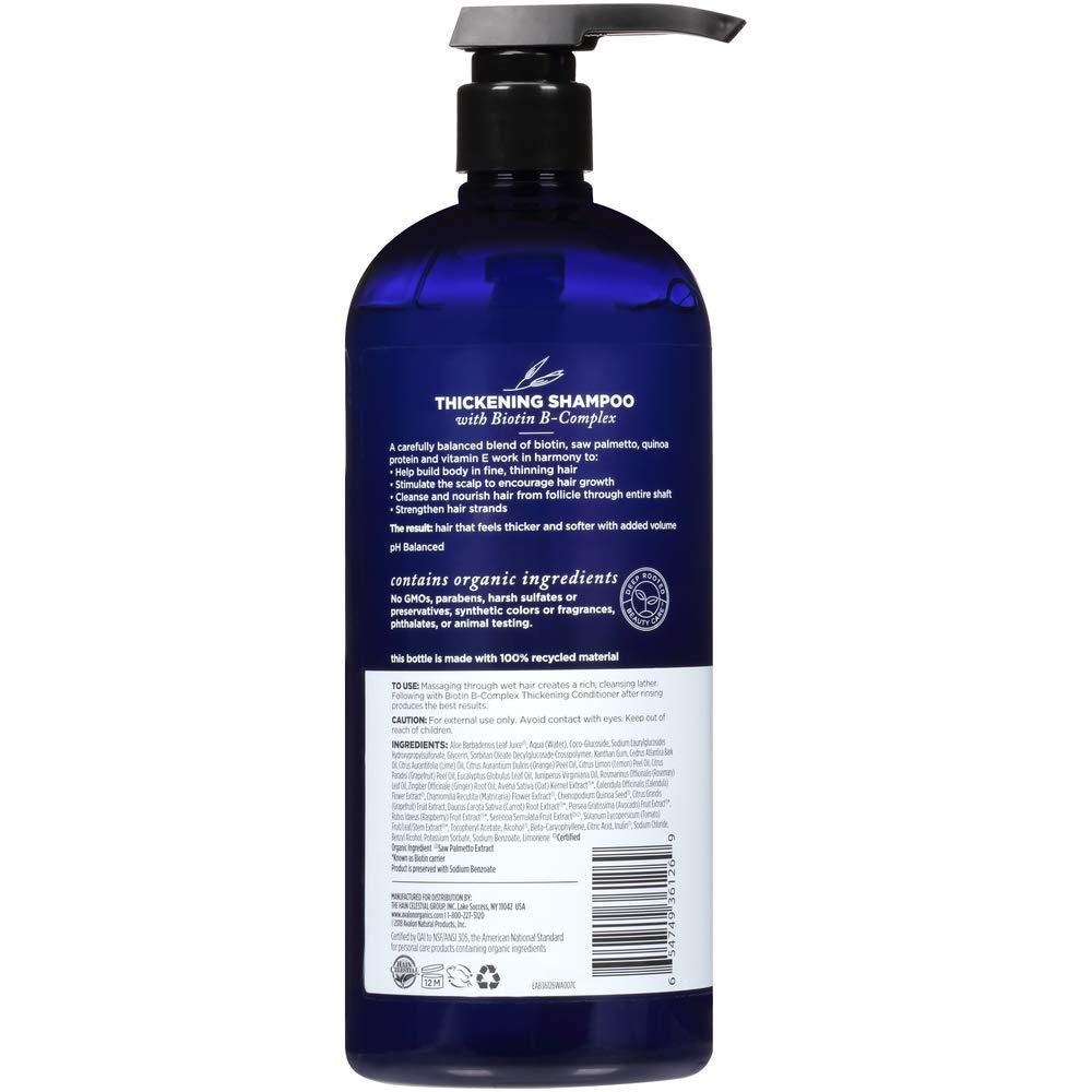 Avalon Organics Thickening Shampoo with Biotin 32 Oz