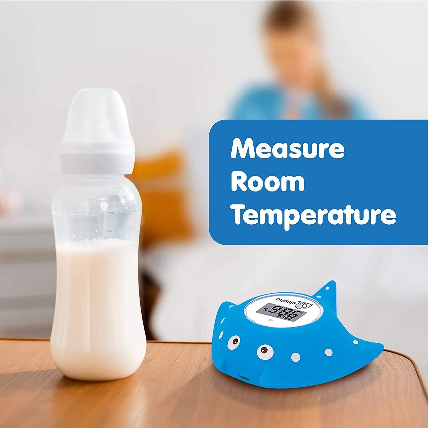 Elepho eFloat Digital Baby Thermometer for Bathtub Accurately Monitors Water & Room