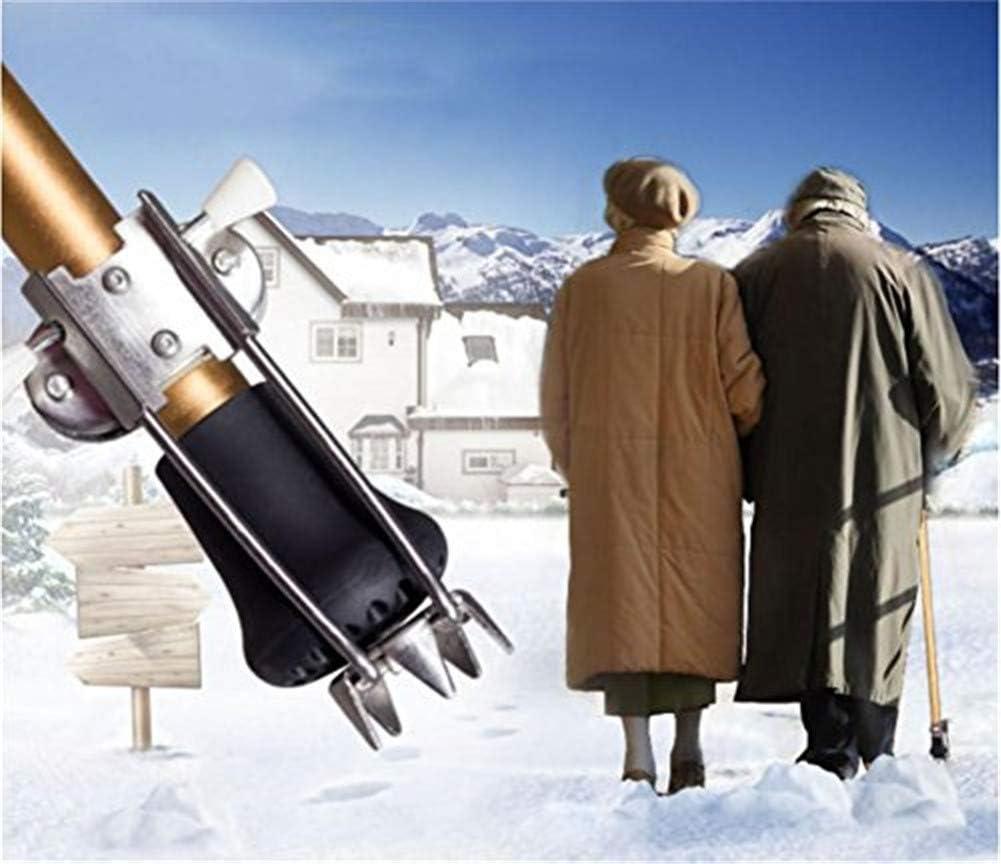 Ice Grips Claws for Walking Sticks Canes Crutches Heavy Duty 5 Tooth