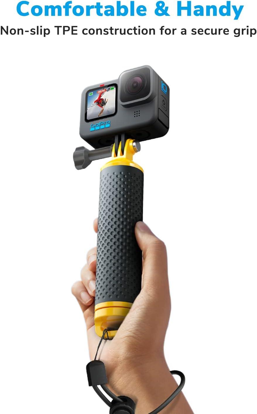 Sametop Floating Hand Grip for GoPro and DJI Cameras - Waterproof