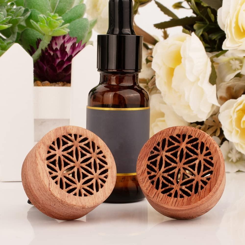 Wooden Essential Oil Diffuser for Car – The Vegan Life