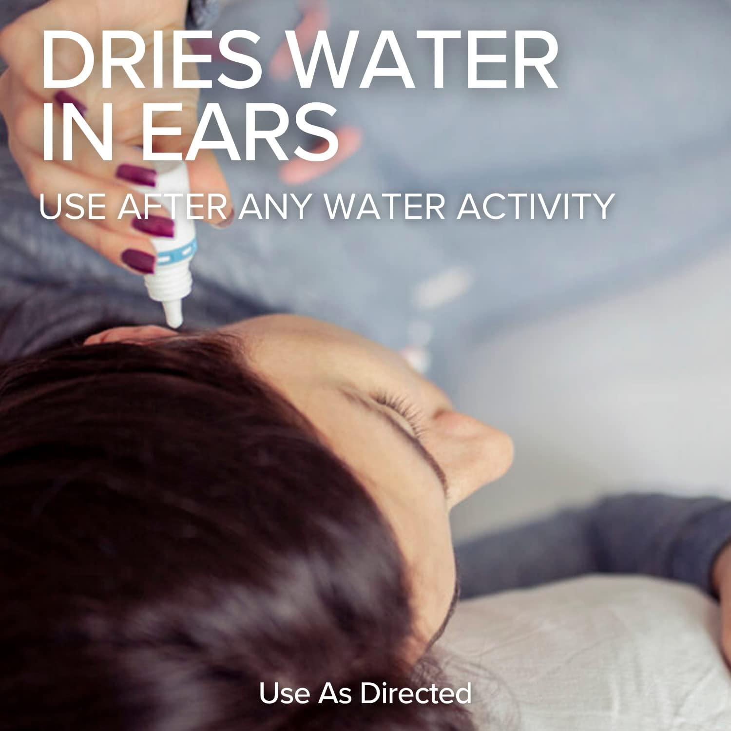 Nasova Swimmer's Ear Drying Drops for Adults & Kids, Twin Pack 2X 0.5