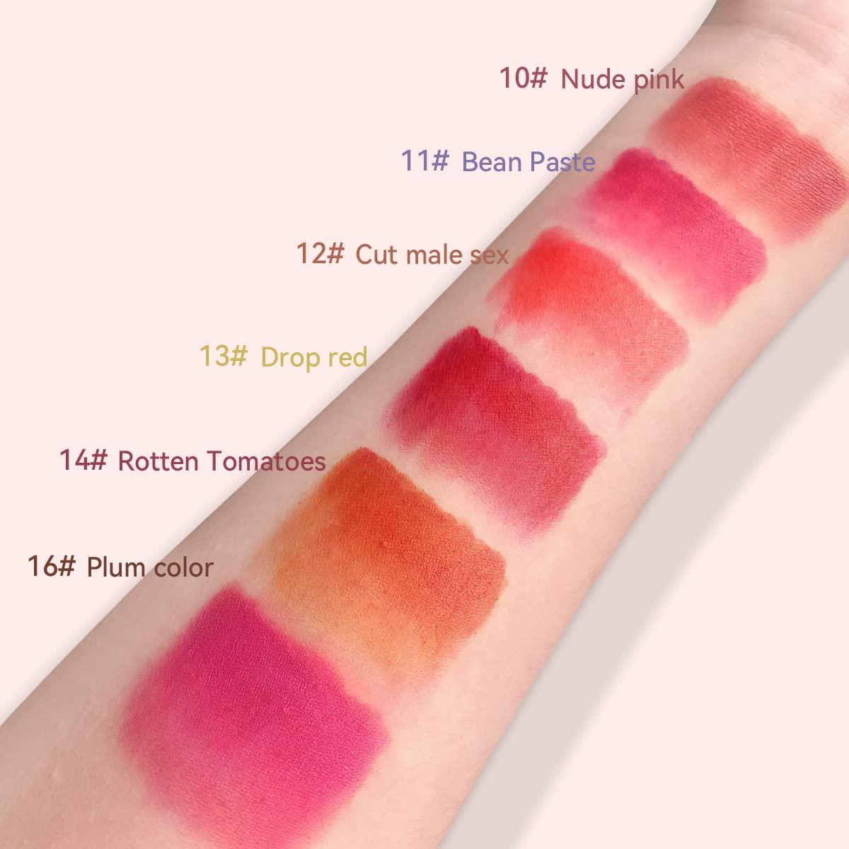 KUSSLIPPE Mini Lipstick Set, 12 Colors Capsules Matte Lipstick, Pill